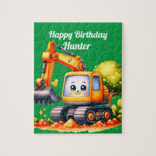 Personalisierter Name für Jungen Alles Gute zum Ge Puzzle