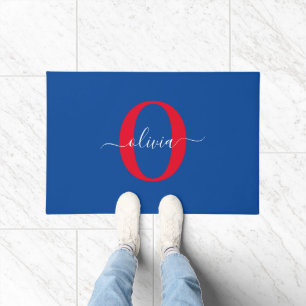 Personalisierter Name für Monogramm Fußmatte