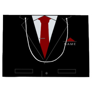 Personalisierter Name Fuuny Business-Geschenktasch Große Geschenktüte