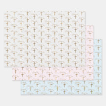 Personalisierter Name Gold Cross Christening Taufe