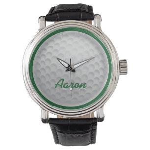 Personalisierter Name Golf Watch Geschenk Armbanduhr