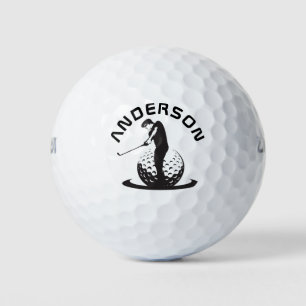 Personalisierter Name Golfbälle