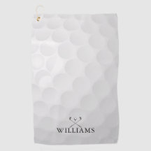 Personalisierter Name Golfklubs und Ball