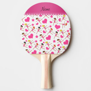 Personalisierter Name Gymnasien Tischtennis Schläger