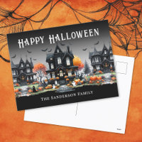 Personalisierter Name Happy Halloween