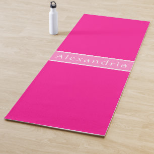 Personalisierter Name (Hotink) Yogamatte
