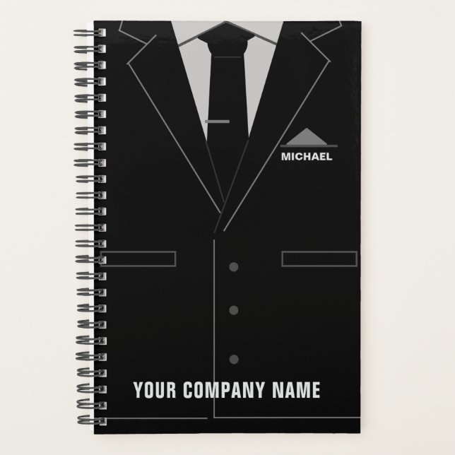 Personalisierter Name Ihres Unternehmens Planer (Vorderseite)