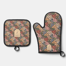 Personalisierter Name & Initialen Blumenmuster