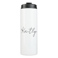 Personalisierter Name Isolierter Becher: Tasse mit