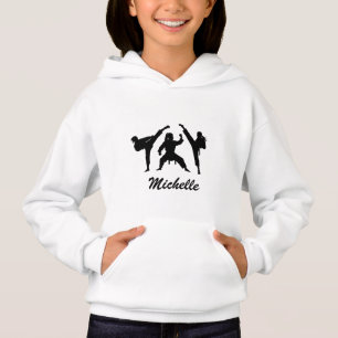 Personalisierter Name Karate / Taekwondo / Judo Hoodie