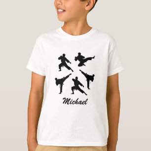 Personalisierter Name Karate / Taekwondo / Judo T-Shirt