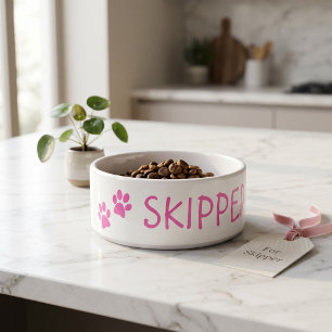 Personalisierter Name Keramik Bowl: Perfektes Gesc Napf