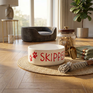 Personalisierter Name Keramik Bowl: Perfektes Gesc Napf