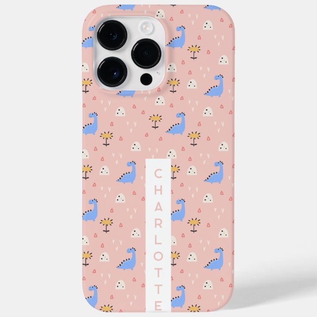 Personalisierter Name Kids Phone Case (Rückseite)