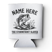 Personalisierter Name Klassisches Bassangeln Sturm
