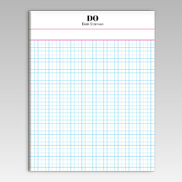 Personalisierter Name Kleiner Quadrat Graph Paper  Notizblock