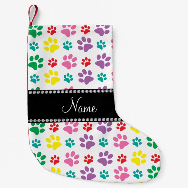 Personalisierter Name Kleiner Weihnachtsstrumpf (Vorderseite)