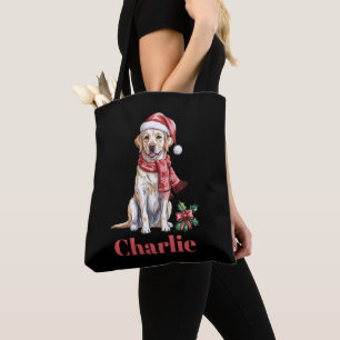 Personalisierter Name Labrador Retriever Weihnacht