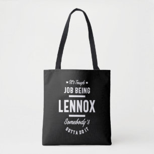 Personalisierter Name Lennox Geburtstag