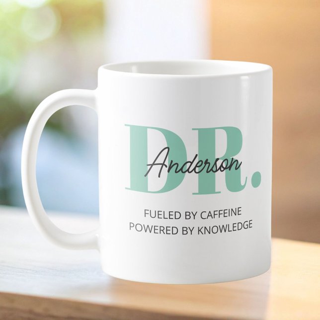 Personalisierter Name Lustiger Spruch Doktor Absch Kaffeetasse (Von Creator hochgeladen)