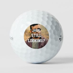 Personalisierter Name Lustiger Verlorener Gold Fam Golfball