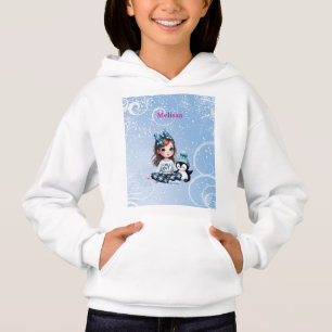 Personalisierter Name Mädchen  Hoodie