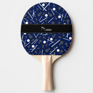 Personalisierter Name Marineblachs Tischtennis Schläger