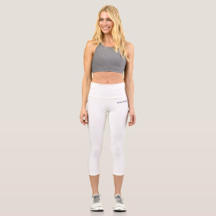 Personalisierter Name Maßgeschneidert, elegante S Capri Leggings