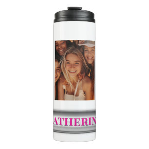 Personalisierter Name Maßgeschneidert Thermosbecher
