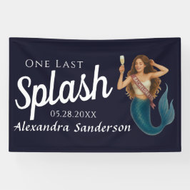Personalisierter Name Mermaid Bachelorette Banner