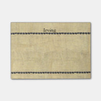 Personalisierter Name mit altem Zug-Bahnblick