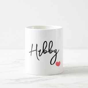 Personalisierter Name mit einem Geschenk für Herz Kaffeetasse