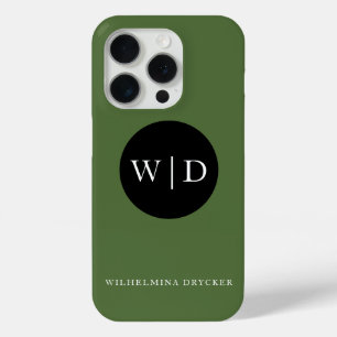 Personalisierter Name mit Monogramm Case-Mate iPhone Hülle