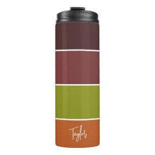 Personalisierter Name Modern Einfach Und Trendig Thermosbecher