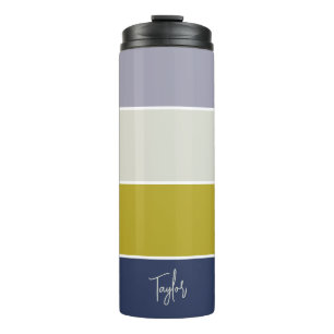 Personalisierter Name Modern Einfach Und Trendig Thermosbecher