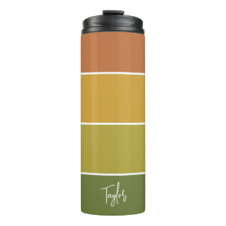 Personalisierter Name Modern Einfach und Trendig Thermosbecher