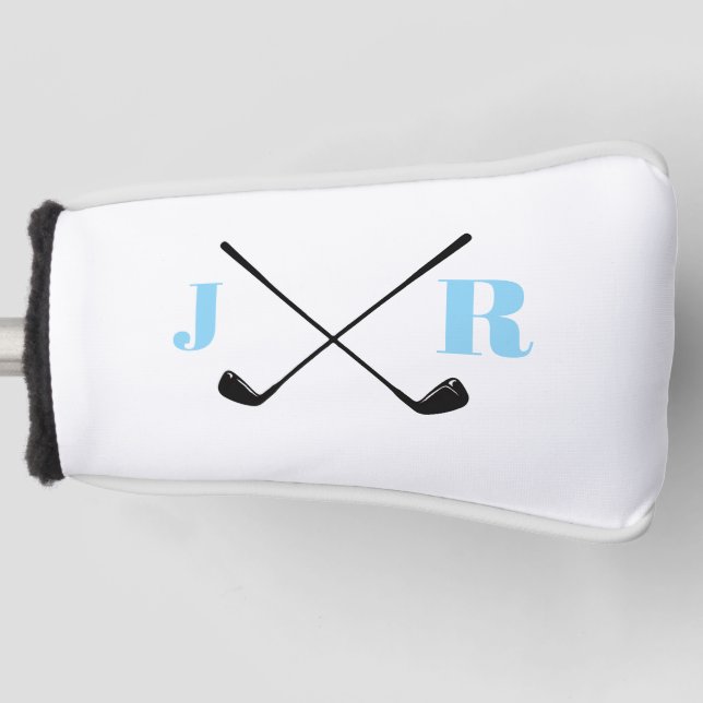 Personalisierter Name Monogram Golf Club Headcover (Vorderseite)