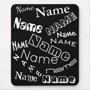 Personalisierter Name Mousepad