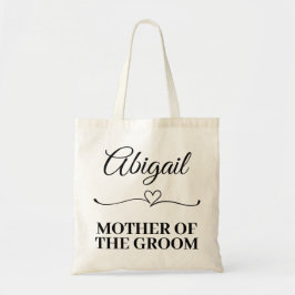 Personalisierter Name Mutter des Groom-Hochzeitste Tragetasche