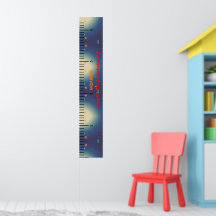 Personalisierter Name Niedlich Baby Boy Growth Cha