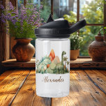 Personalisierter Name Niedlich Wasserfarbe Dinosau Trinkflasche<br><div class="desc">Genießen Sie den stilistischen Durst Ihres kleinen Dinosaurier-Liebhabers mit unserem Personalisierten Namen Niedlich Wasserfarbe Dinosaurier Wasserflasche! Diese bezaubernde Wasserflasche zeichnet sich durch ein charmantes Aquarelle-Dinosaurier-Design aus, das bleibe Spaß und Spannung macht. Aus langlebigen und bPA-freien Materialien gefertigt, ist unsere Wasserflasche für Kinder sicher und für den Alltag ausgelegt. Der Deckel...</div>