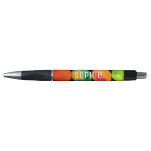 Personalisierter Name niedliche Aquarellkunst Kugelschreiber