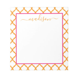 Personalisierter Name Notepad Notizblock