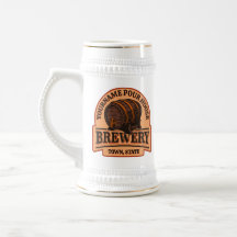 Personalisierter NAME Old Oak Barrel Bierbrauerei