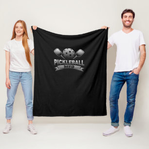 Personalisierter Name Pickleball Fleecedecke