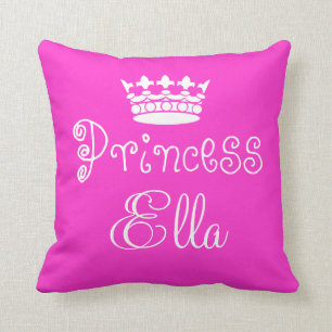 Personalisierter Name Princess Ella Pillow Kissen