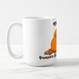 Personalisierter Name Pumpkin Gewürz Alles Nette Kaffeetasse