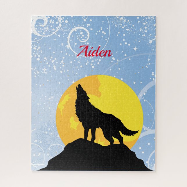 Personalisierter Name Puzzle (Vertikal)