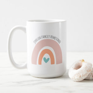 Personalisierter Name Rainbow Homeschool Kaffeetasse