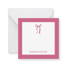 Personalisierter Name Rosa Schleife